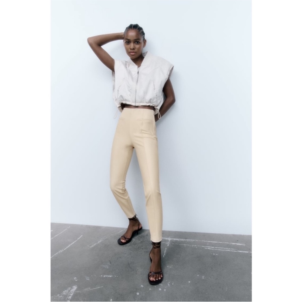 NWT Zara Cream Skinny Women's Pants